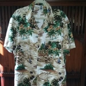 Vintage Kennington LTD XL camp shirt, EUC